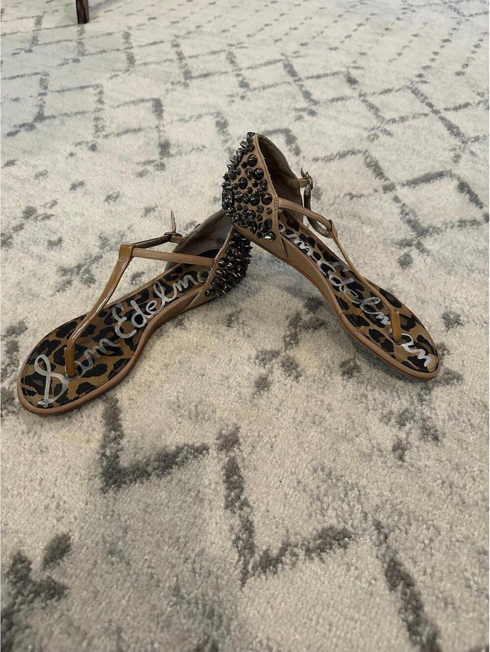 Sam Edelman spoke gladiator sandals